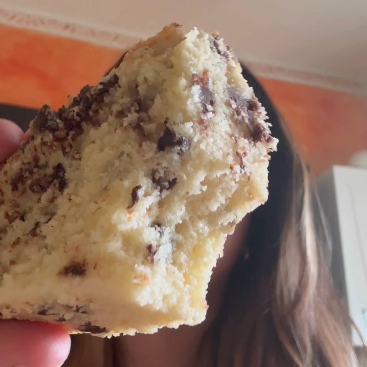 Bizcocho economico con chispas de chocolate