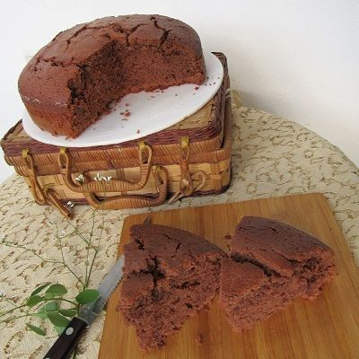 Torta húmeda de chocolate