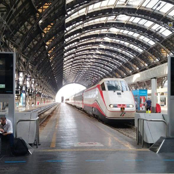 Stazione di Milano Centrale tren